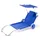CASARIA Sonnenliege Klappbar 115 x 60 x 22 cm Blau