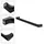 Keuco Edition 11 Badetuchhalter Schwarz Matt 11101370600