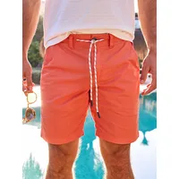 Lerros Leichte Twill-Bermuda für Herren - light orange, -