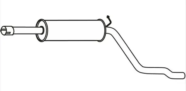 VEGAZ Vorschalldämpfer sks164 für Skoda