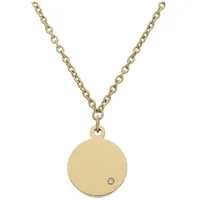 Boccia Titanium Halskette 08065-03 Titan/Gelbgold