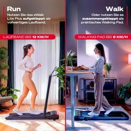 Sportstech Laufband sWalk Lite Plus Schwarz