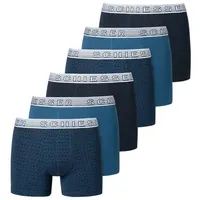 SCHIESSER Retro Short / Pant Teens Boys 95/5 Organic Cotton in Blau - Mix | Gr.: 164