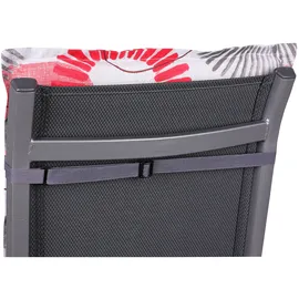 GO-DE Hochlehner Auflage 120 x 50 x 6 cm rot 4 St.