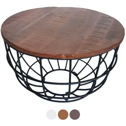 Couchtisch Lexington Wohnzimmer 75cm Massivholz bassano nachhaltig