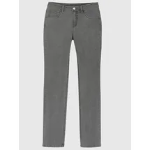 Classic Basics Bequeme Jeans CLASSIC BASICS, Damen, Gr. Normalgrößen, blau, bleached, 81% Baumwolle, 17% Polyester, 2% Elasthan, unifarben, lang, Jeans