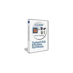 TurboCAD 3D Kitchen Symbols Pack, English