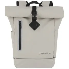 Travelite Rucksack Basics Roll-Up Backpack Plane Ivory