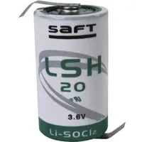 Saft LSH 20 HBG Spezial-Batterie Mono (D) Z-Lötfahne Lithium