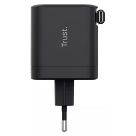 Trust Maxo USB-C PD 65W mit 65 W und einziehbarem Ladekabel,