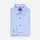 Olymp Businesshemd OLYMP "OLYMP Luxor, modern fit, New Kent mit extra langem Arm", Herren, Gr. 40, Normaler Arm, bleu, 100% Baumwolle, Hemden