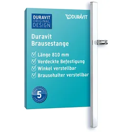 Duravit Brausestange 810mm, a Aluminium/Kunststoff/Glas, w g