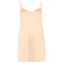 Hanro Bodydress Satin Deluxe beige / nude 42