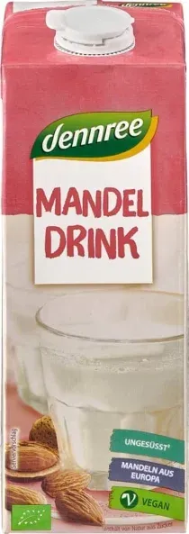 dennree Mandel Drink ungesüßt bio 1L