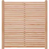 6x Elemente 180 x 180 cm + 7x Holz-Pfosten