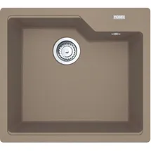 Franke Urban UBG 610-56 rechts Einbauspüle cashmere Excenterbetätigung 540 x 480 mm