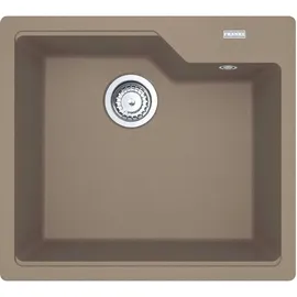Franke Urban UBG 610-56 rechts Einbauspüle cashmere Excenterbetätigung 540 x 480 mm