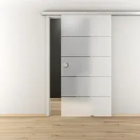 Diamond Doors Glasschiebetür Lines Positiv  (935 x 2.058 mm, Einscheibensicherheitsglas  (ESG))