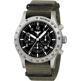 KHS Platoon Solar Chronograph Stahl 13,0 mm PLASSC.NSGO