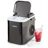 Arebos Eiswürfelmaschine 1,1L Icemaker Eiswürfelbereiter Eismaschine 12 kg