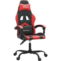 VidaXL Gaming-Stuhl Schwarz und Rot PC