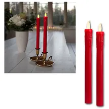 STAR LED Kerzen Set 2 St. rot