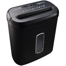 Amazon Basics Querschnitt Aktenvernichter Schwarz