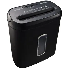 Amazon Basics Querschnitt Aktenvernichter Schwarz