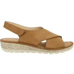 Doctor Cutillas  Sandalen 35410 Damen Sandalen mit überkreuzten Riemen  in Braun, 35