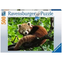 Ravensburger Puzzle Puzzle Süßer roter Panda, 500 Puzzleteile bunt
