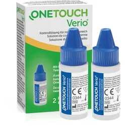 ONE TOUCH Verio Kontrolllösung mittel 2X3.8 ml Lösung
