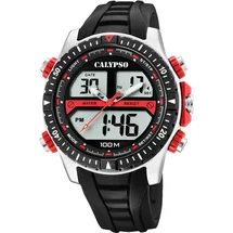 Calypso Herrenuhr AnaDigi K5773/3 Kunststoff 48 mm K5773/3