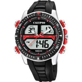 Calypso Herrenuhr AnaDigi K5773/3 Kunststoff 48 mm K5773/3