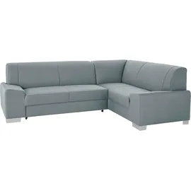 DOMO collection Eckcouch Federkern 3-Sitzer Grün