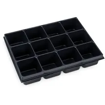 BS Systems Werkzeugeinlage Kunststoff 349x265x63 mm schwarz unbestückt