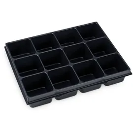 BS Systems Werkzeugeinlage Kunststoff 349x265x63 mm schwarz unbestückt