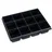 BS Systems Werkzeugeinlage Kunststoff 349x265x63 mm schwarz unbestückt