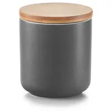 Zeller Gewürzdose mit Bamboodeckel, (DH 7.50x8.50 cm, - grau