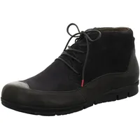 THINK! Herren King chromfrei gegerbte nachhaltige Stiefelette, 0000 SCHWARZ/Kombi, 44.5 EU - 44.5 EU