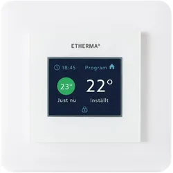1St. ETHERMA eTOUCH-eco Schaltereinbauthermostat mit Touchpad