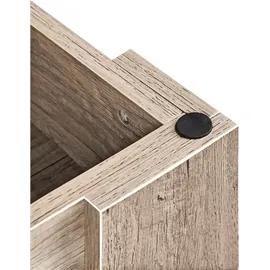 Yaheetech Couchtisch Höhenverstellbar Weiß MDF 100 x 60 cm