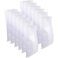 Mikikit 16stücke Gewebte Sandsäcke Aus Sandsäcke Für Außenbereich Gegen Überschwemmungen Leere Zum Befüllen Mit Sand Oder Erde Zur Errichtung Von Absperrungen Schutz Vor Wasser