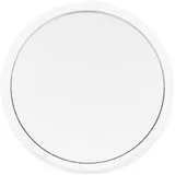 SAFIGLE Vergrößerungsspiegel Rund mit Saugnapf Kompakter Kosmetikspiegel für Bad und Reise Handlich Leicht Hochauflösend Bruchsicher Tragbarer Make up Spiegel in Weiß