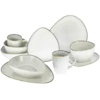 CreaTable Kombiservice Cloudy 10-tlg. weiß