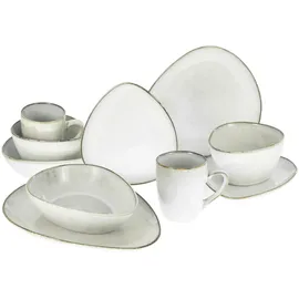 CreaTable Kombiservice Cloudy 10-tlg. weiß