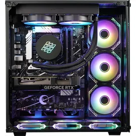 Kiebel Panorama VII (AMD Ryzen 9 7900X, 64 GB, 4000 GB, GeForce RTX 4070), PC, Schwarz