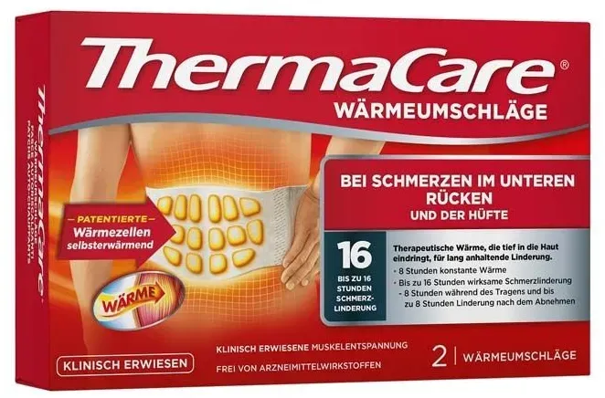 ThermaCare® Wärmepflaster bei Schmerzen im unteren Rücken und der Hüfte