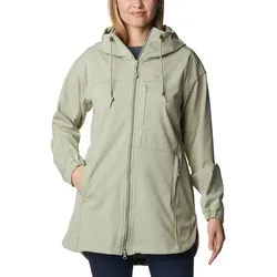 COLUMBIA Flora Park Softshell Jacket, Safari, M