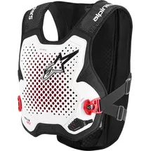 Alpinestars Brustprotektor Tech-Air MX L Weiß/Schwarz/Rot