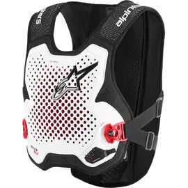 Alpinestars Brustprotektor Tech-Air MX L Weiß/Schwarz/Rot